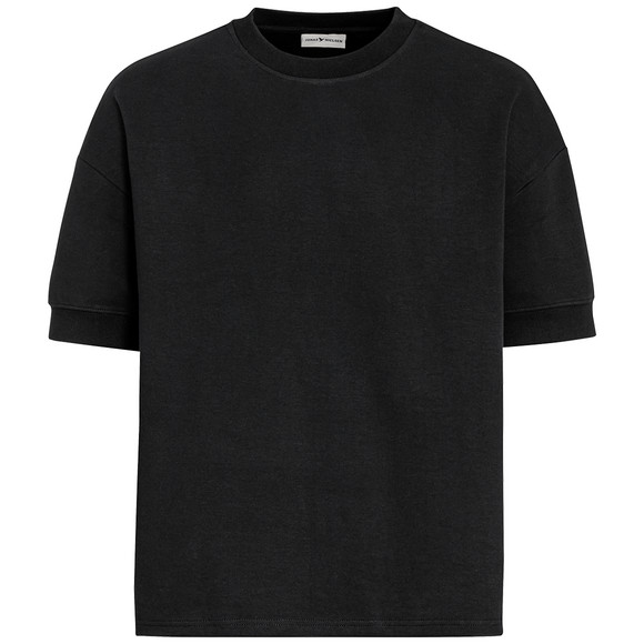 Herren T-Shirt aus Sweat schwarz