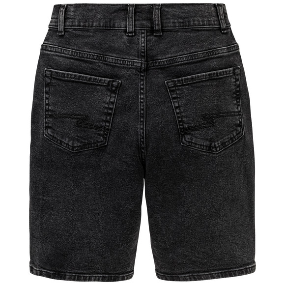 Jeansshorts voor jongens met verstelbare t...