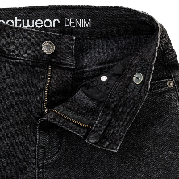 Jeansshorts voor jongens met verstelbare t...