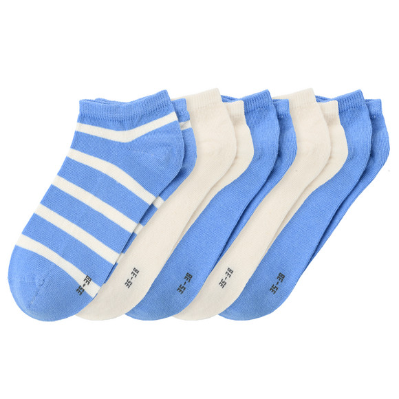 5 Paar Damen Sneaker-Socken im Set