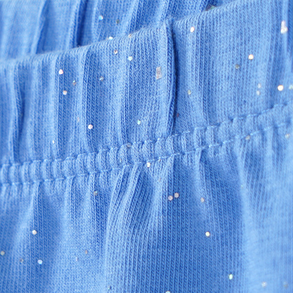Mädchen Capri-Leggings mit Glitzer-Print