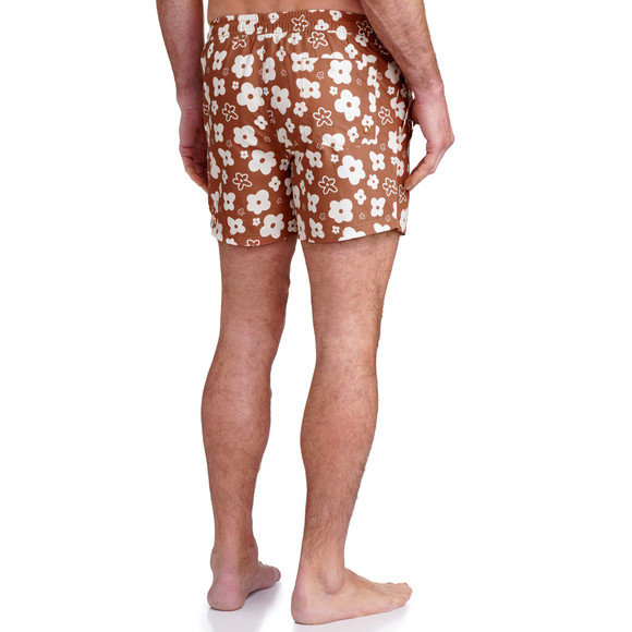Herren Badeshorts mit Blumen-Allover