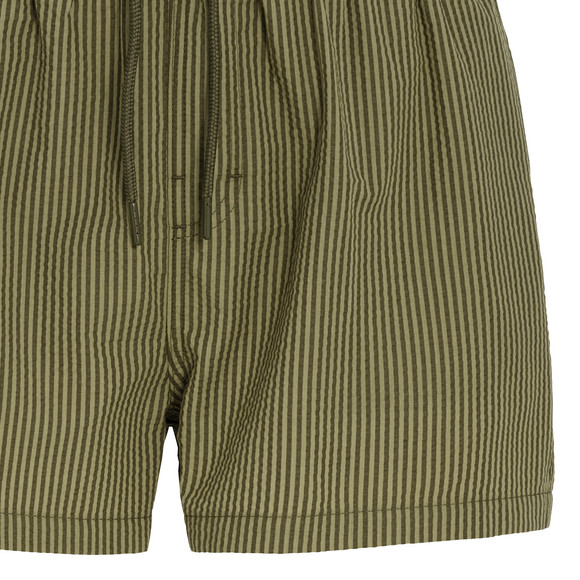 Herren Badeshorts in Seersucker-Struktur