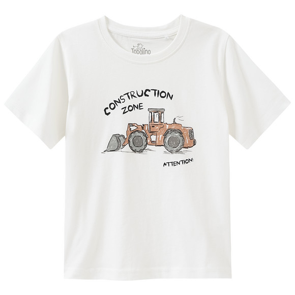 Jungen T-Shirt mit Fahrzeug-Motiv