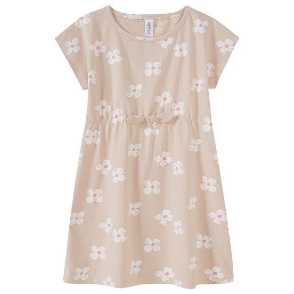 Mädchen Kleid mit Blumen-Print