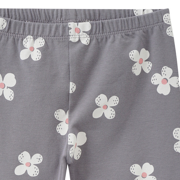 Meisjes leggings met bloemenmotief