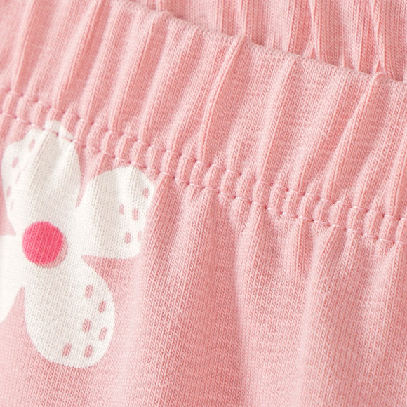 Meisjes leggings met bloemenmotief