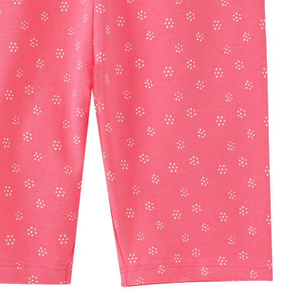 Meisjesfietsbroek met all-over print