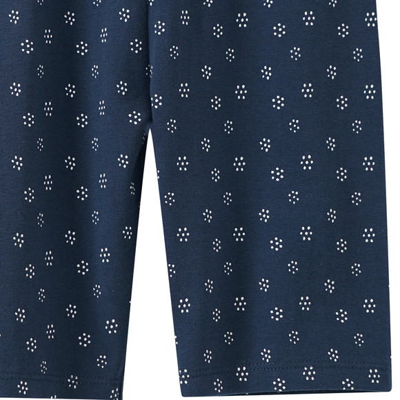 Meisjesfietsbroek met all-over print