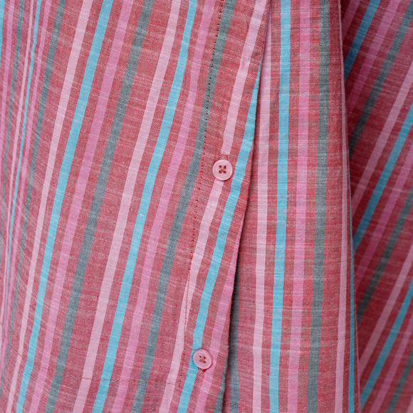 Damen Maxi-Kleid mit Streifenmuster