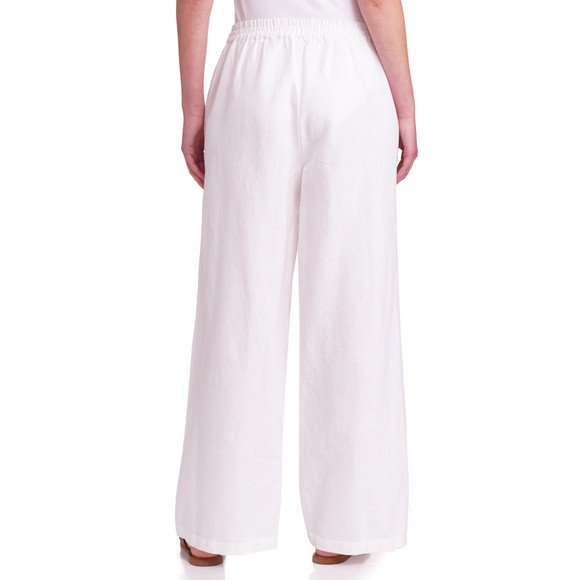 Damen Leinen-Hose mit Elastikbund