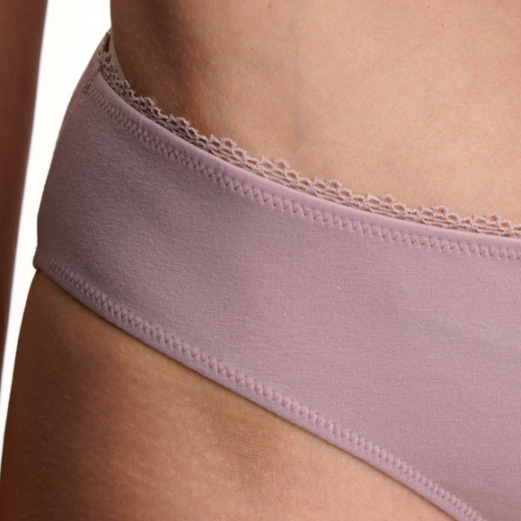 5 Damen Slips mit Spitze