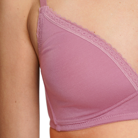 2 Damen Soft-BHs mit Spitze