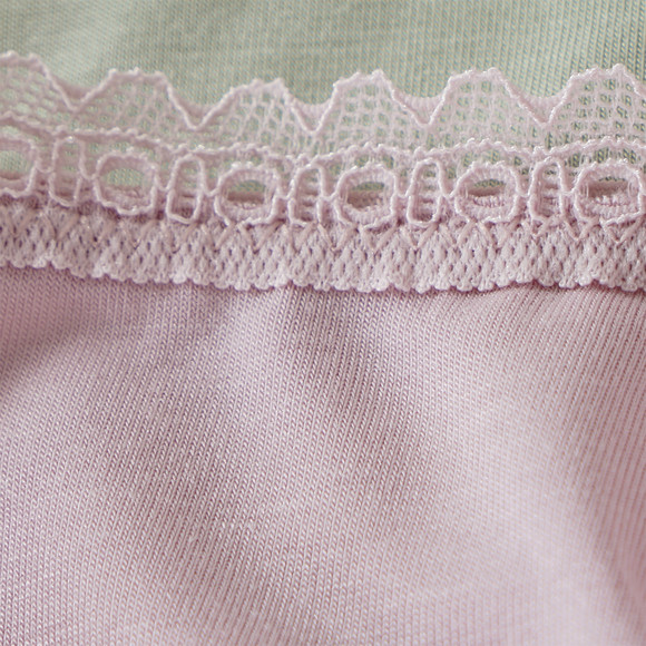 5 Damen Pantys mit Spitze