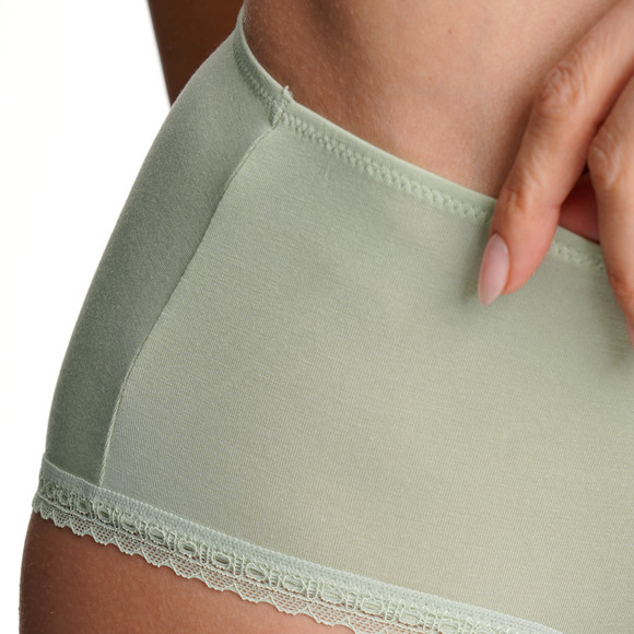 5 Damen Pantys mit Spitze