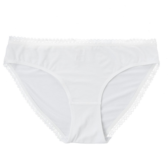 5 Damen Slips mit Spitze