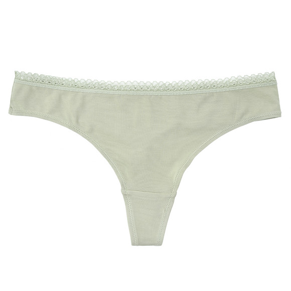 5 Damen Strings mit Spitze