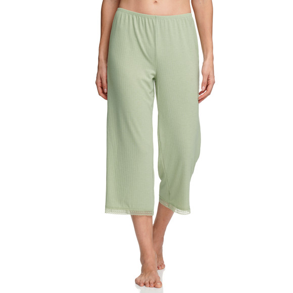 Damen Schlafhose mit Ajour-Muster