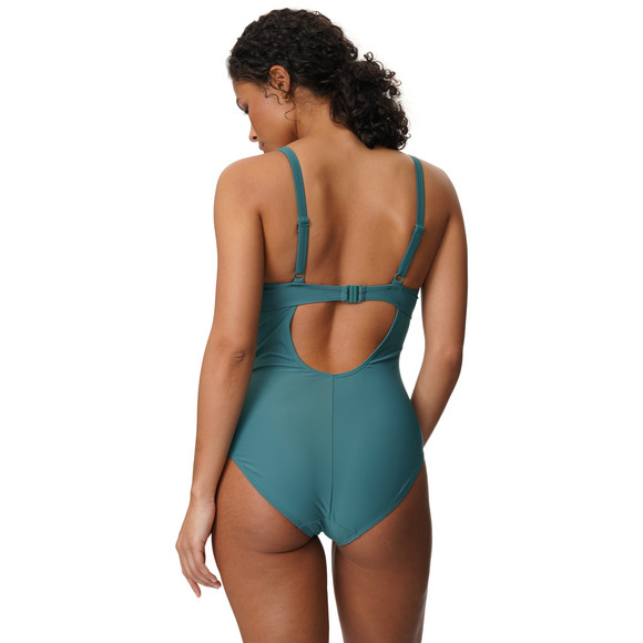 Damen Shape-Badeanzug in Wickel-Optik