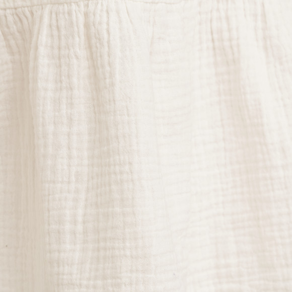 Damen Musselin-Kleid in Unifarben