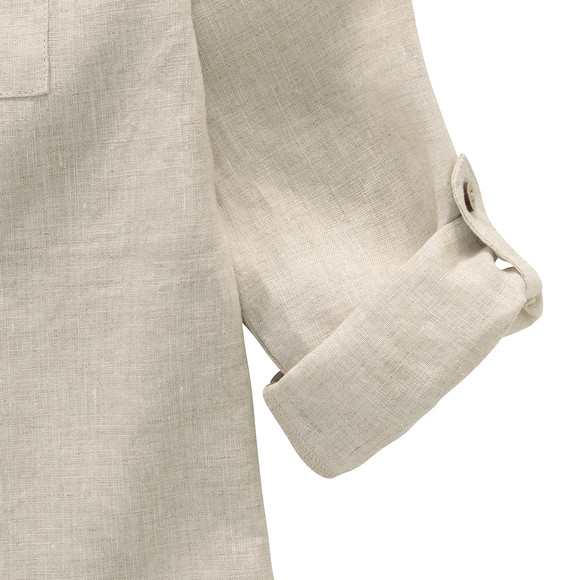 Jungen Leinen-Hemd mit Brusttasche