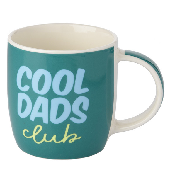 Tasse mit Print dunkelgrün