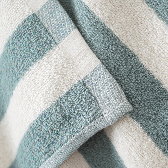 Badetuch mit Streifen