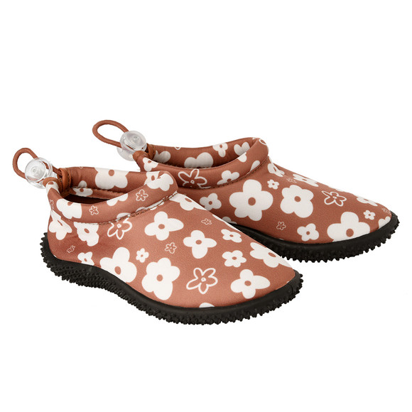 Baby Badeschuhe mit Blumen