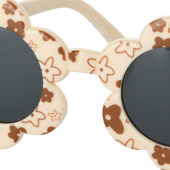 Mädchen Sonnenbrille mit Blumen-Allover