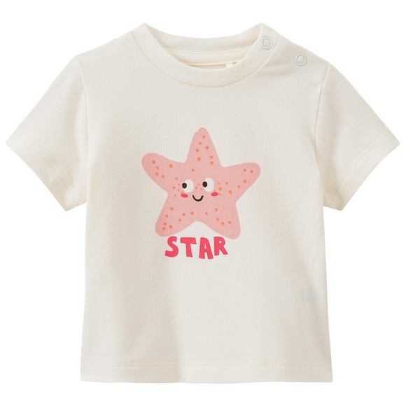 Newborn Set aus T-Shirt und Musselin-Hose 