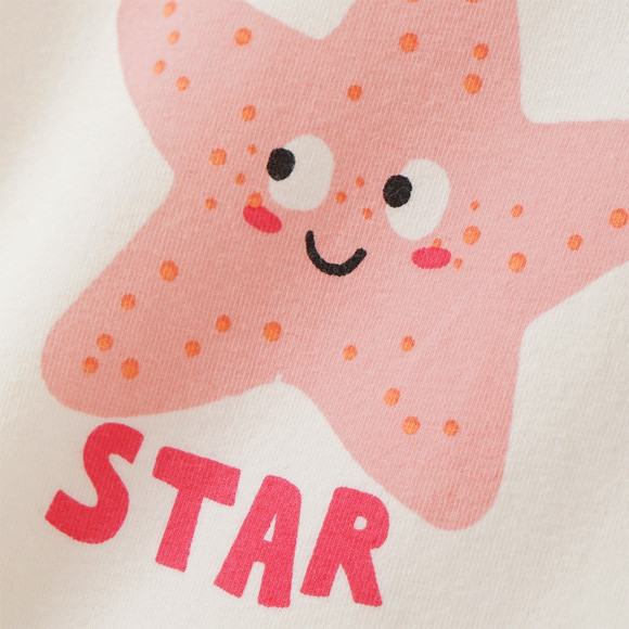 Newborn Set aus T-Shirt und Musselin-Hose 