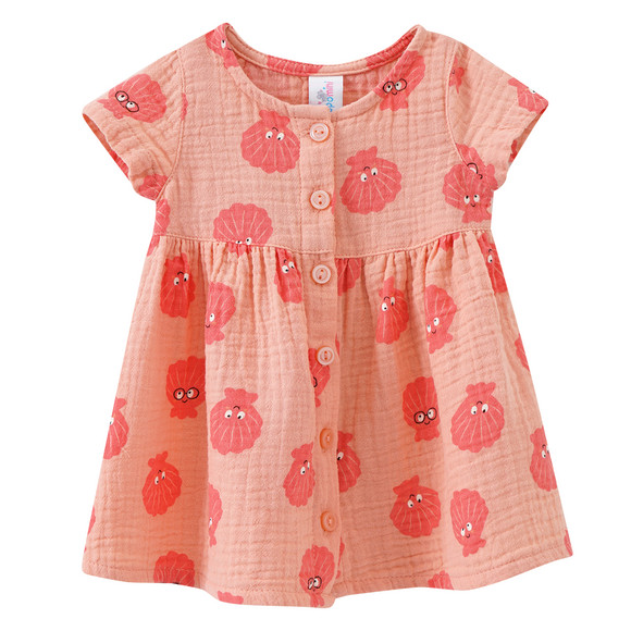 Newborn Musselin-Set Kleid, Shorts und Hut