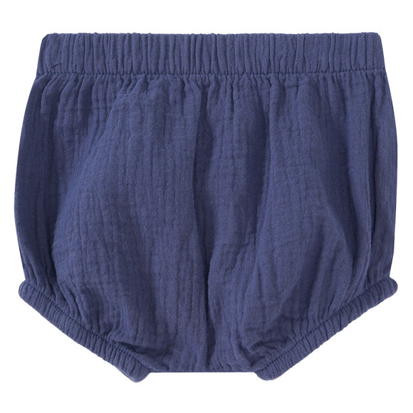 Newborn Set aus Musselin-Hemd, Shorts und Hut