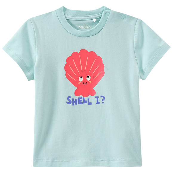 Baby Set aus T-Shirt und Musselin-Hose