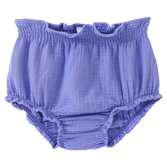 Mousseline jurk, short en hoed voor baby’s