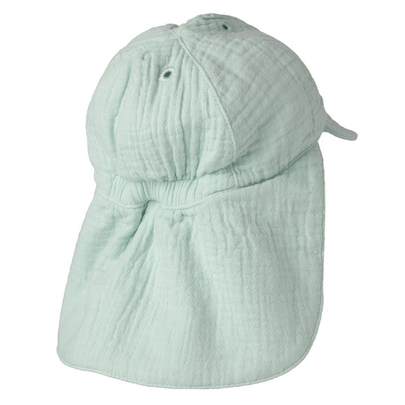 Baby Set aus Musselin-Hemd, Shorts und Hut