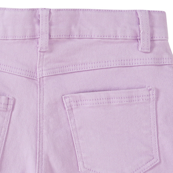Mädchen Jeans-Shorts mit Fransen