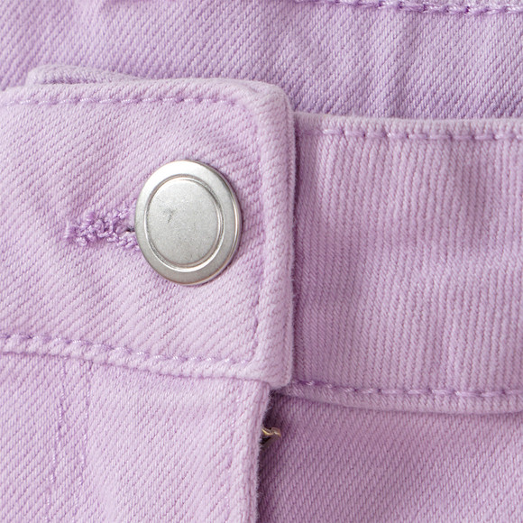 Mädchen Jeans-Shorts mit Fransen