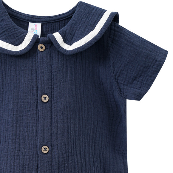 Baby Musselin-Overall aus Baumwolle