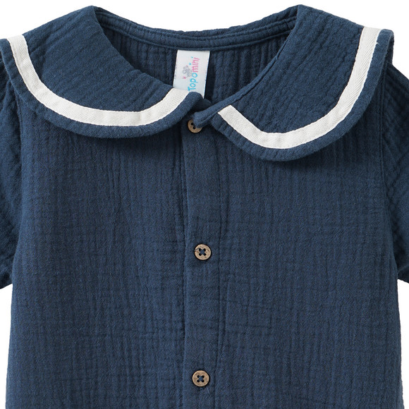 Baby Musselin-Body aus Baumwolle