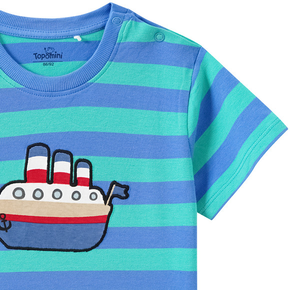 Baby T-Shirt mit Streifen