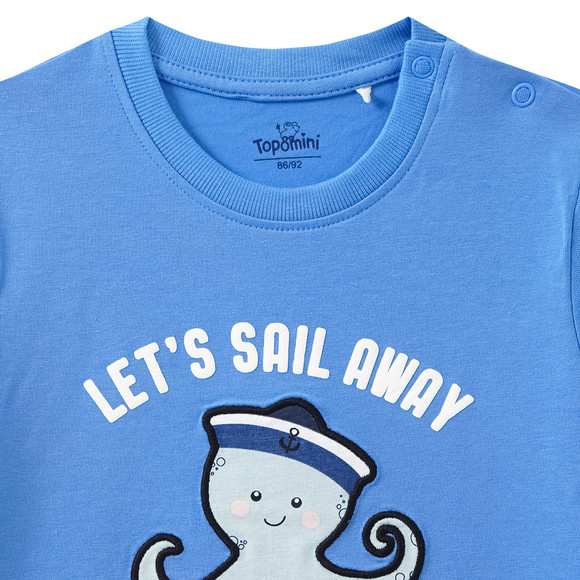 Baby T-Shirt mit Applikation