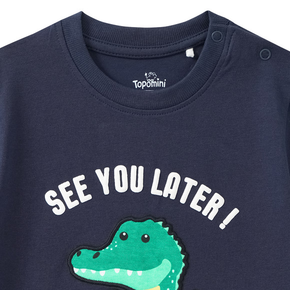 Baby T-Shirt mit Applikation