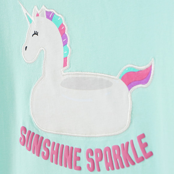 Mädchen T-Shirt mit Applikation