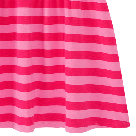 Mädchen Kleid mit Streifen