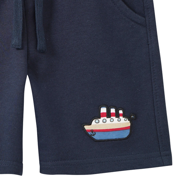 Jungen Joggingshorts mit Applikation