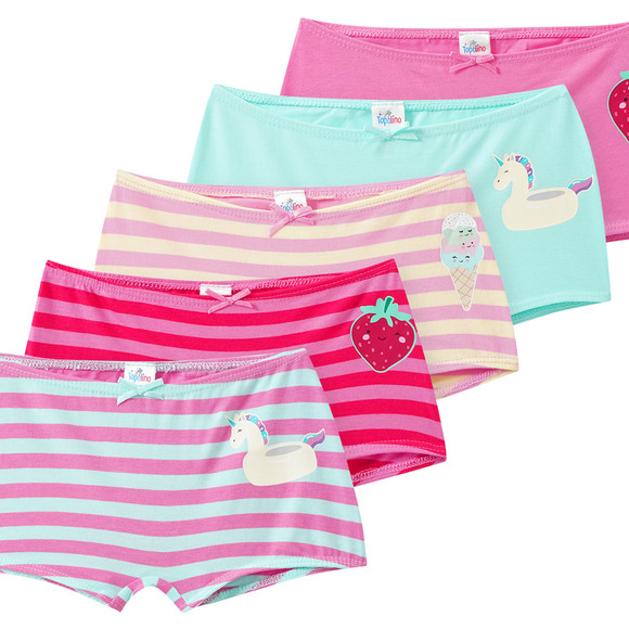 5 Mädchen Pantys im Set