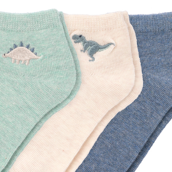 3 Paar Jungen Sneaker-Socken knöchelhoch