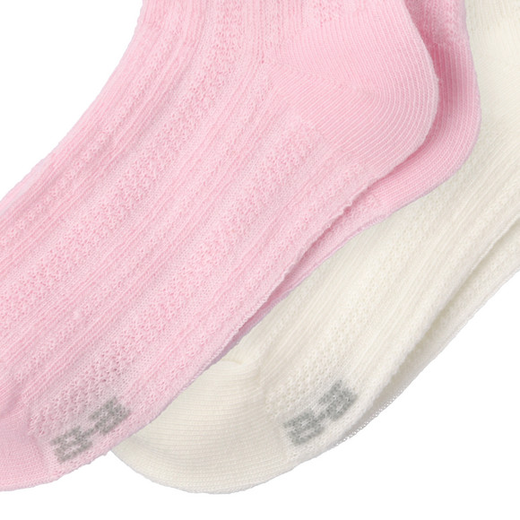 2 Paar Mädchen Sneaker-Socken mit Spitze