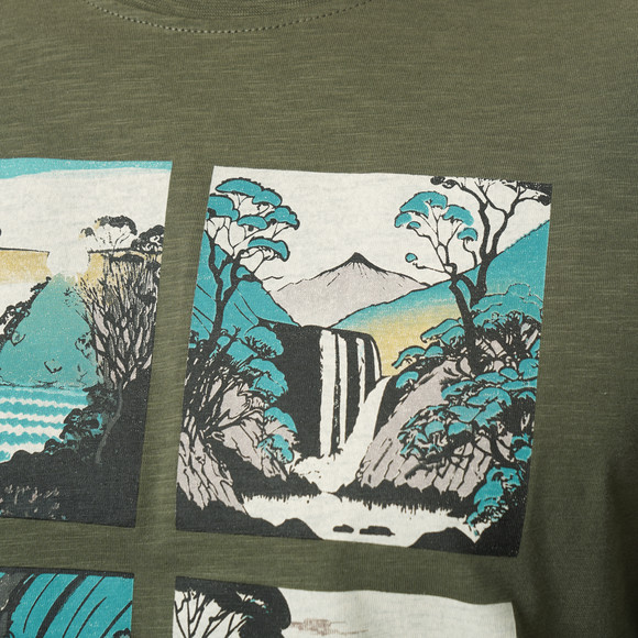 Heren T-shirt met print